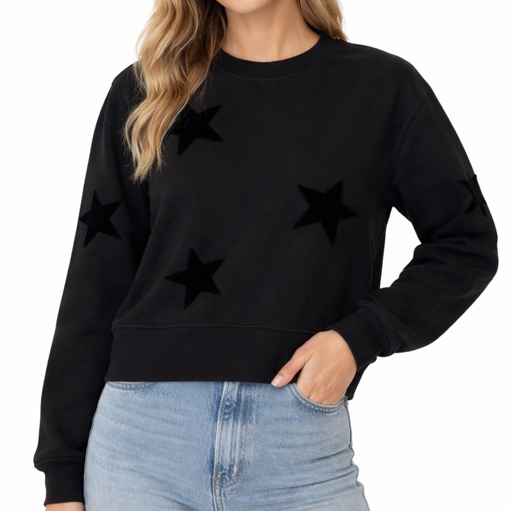 Rails Sonia Black Star Sweatshirt